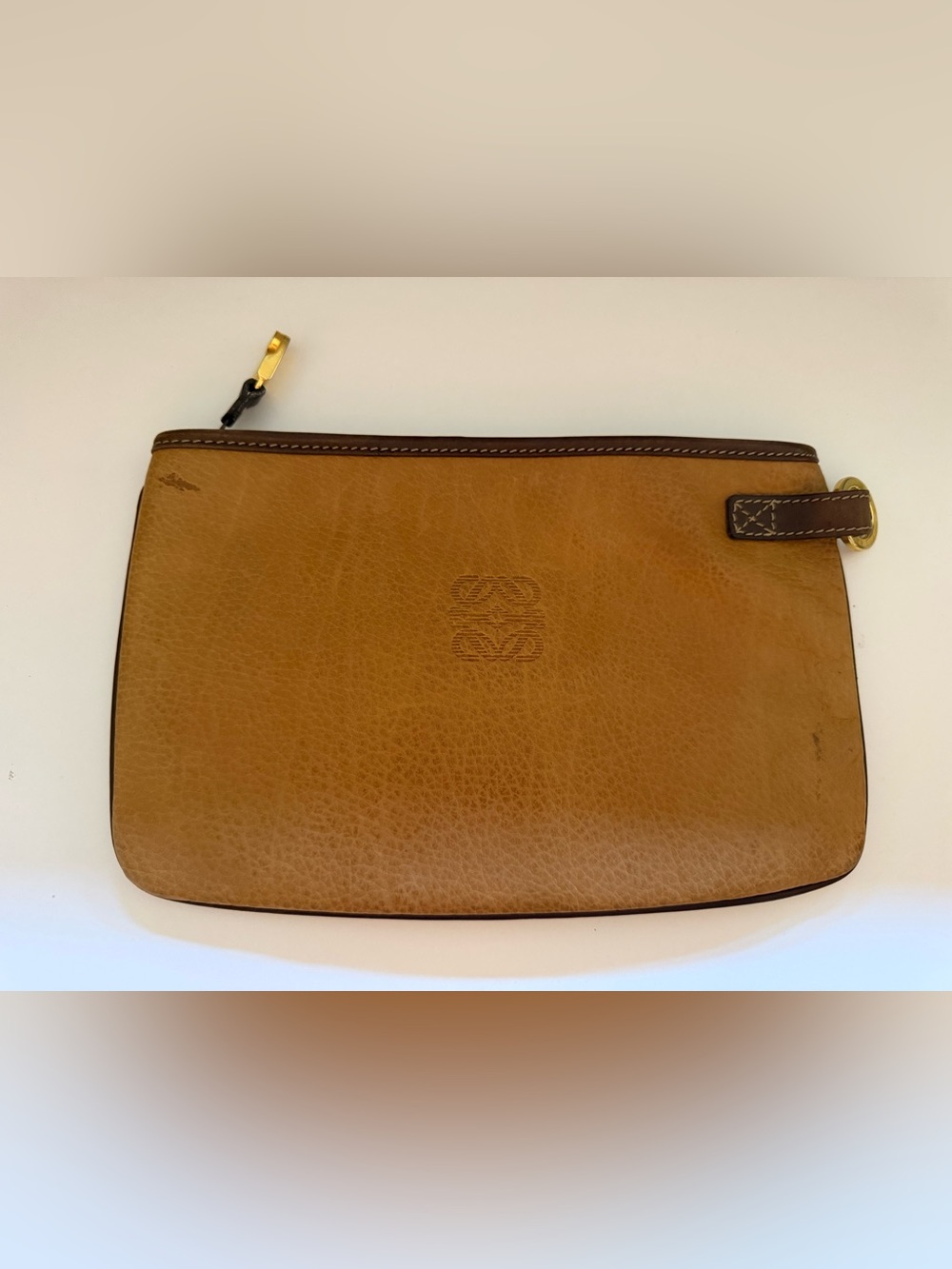 Authentic Loewe Leather Pouch